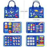 🧠Zip, Snap & Learn – Montessori Busy Board for Little Hands On the Go! - ThiGui